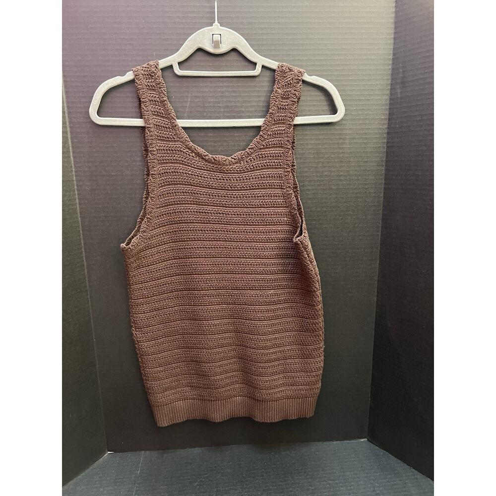 LOFT textured knit sweater tank top - Picture 3 of 3